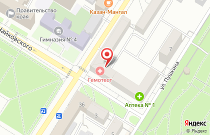 RICH на улице Чайковского на карте