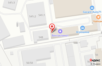Транспортная компания GTD на Новомосковском шоссе на карте