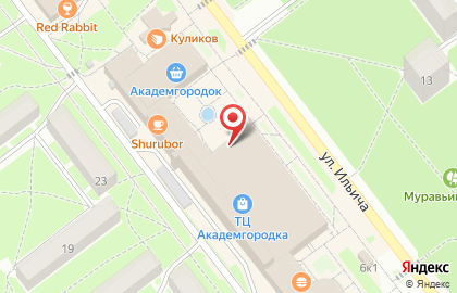 Банкомат Открытие в Новосибирске на карте