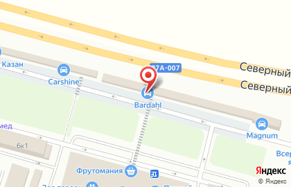 Магазин Автогамма на Промышленной улице на карте