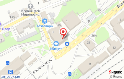 Магазин цветов во Владимире на карте