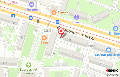 Магазин нижнего белья на Ставропольской, 246/1 на карте