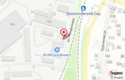 Арка на Курской улице на карте