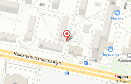 Продуктовый магазин Весенний на улице Космодемьянской на карте