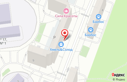 Магазин тканей в Москве на карте