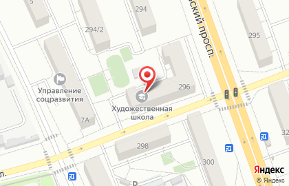 Детская художественная школа в Москве на карте