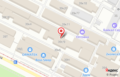 Изба на улице Пушкина на карте
