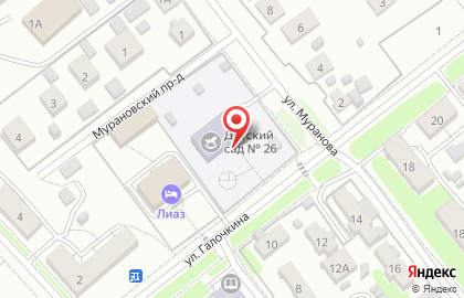 Детский сад №26 в Москве на карте