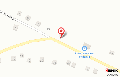 Продуктовый магазин в Новосибирске на карте
