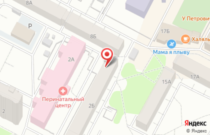 Продуктовый магазин Росинка на Комсомольском бульваре на карте