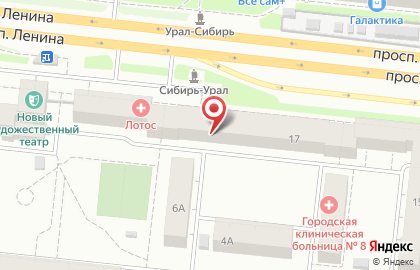 Интернет-магазин постельного белья и принадлежностей абсолют-СИБИРЬ.рф в Тракторозаводском районе на карте