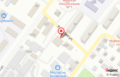 Автомастерская Автостиль на Пролетарской улице на карте
