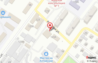 Автомастерская Автостиль на Пролетарской улице на карте