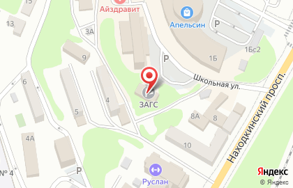 Управление ЗАГС Администрации НГО Приморского края на карте