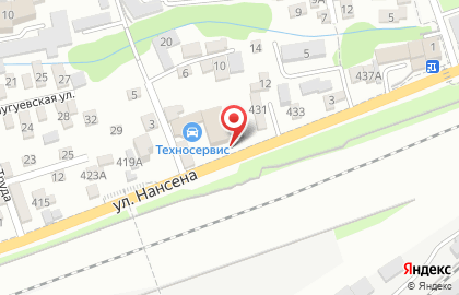 Центр натяжных потолков в Ростове-на-Дону на карте