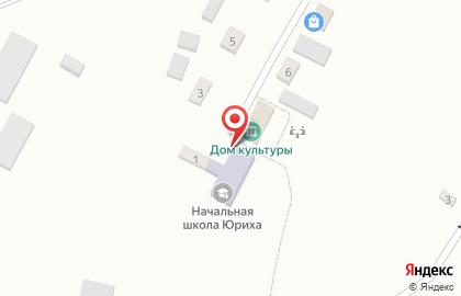 Юриховская начальная общеобразовательная школа на карте