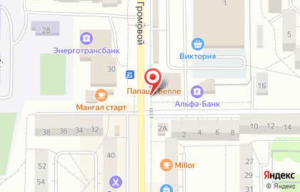 Комод на карте