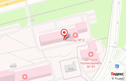 Родильный дом ГКБ им. С.С. Юдина в Коломенском проезде на карте