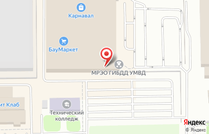 МРЭО ГИБДД УМВД РФ по Тамбовской области на бульваре Энтузиастов на карте