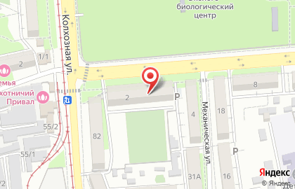 Общежитие в Краснодаре на карте
