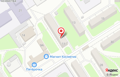 Магазин бытовой химии на ул. Мокроусова, 11 на карте