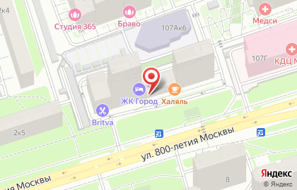Страховая компания Ингосстрах в Москве на карте