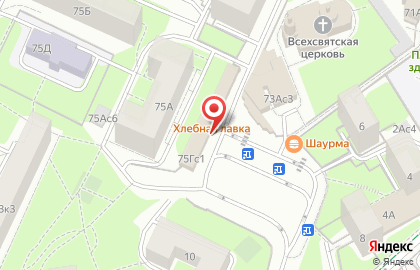 Колбасная лавка Останкино на Ленинградском проспекте на карте