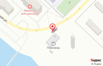 Магазин разливных напитков Пивной рай на Набережной улице на карте