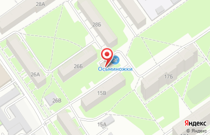 Центр единоборств Barinov Dojo в Автозаводском районе на карте