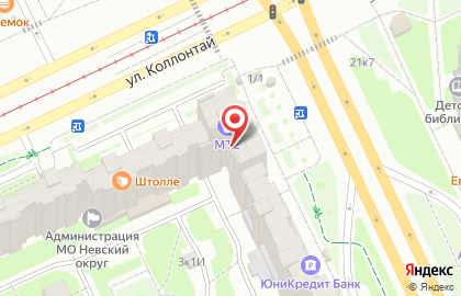 Центр сопровождения сделок с недвижимостью Сделка СПб на карте