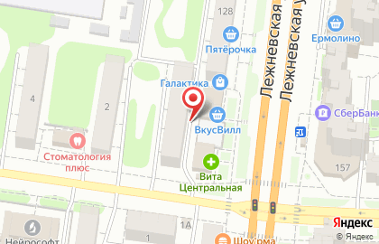 Дворик Марциано на Лежневской улице на карте