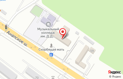 Банкомат Банк Петрокоммерц на Анапском шоссе на карте