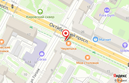 Кафе-мороженое Черепаха на карте
