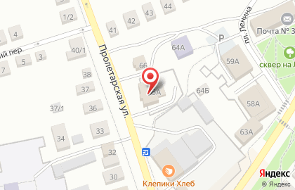 Управление Пенсионного фонда РФ в Касимовском районе Рязанской области на карте