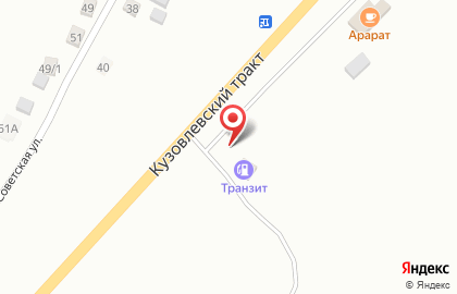 Tranzit в Томске на карте