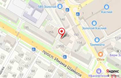 Аптека Центрум на проспекте Имама Шамиля на карте