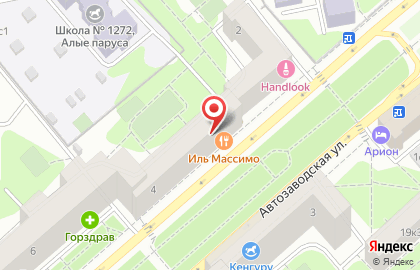 Сервисный центр Livenotebook на Автозаводской улице на карте