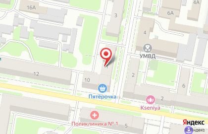 Сеть постаматов PickPoint на улице Маяковского на карте