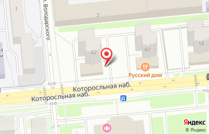 Салон Первая Мебельная фабрика в Кировском районе на карте