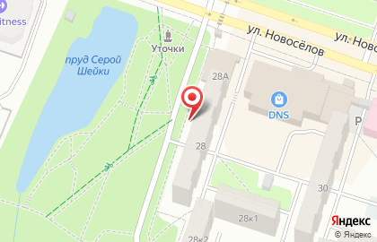 Общественная приемная депутата Рязанской областной Думы Трубицына И.В. на улице Новосёлов на карте