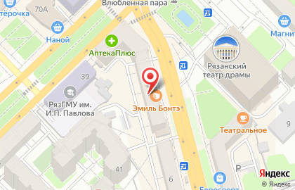 Магазин часов в Рязани на карте