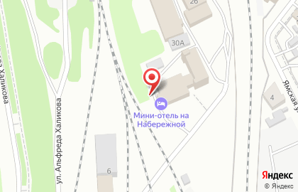 Мини-отель На Набережной в Казани на карте