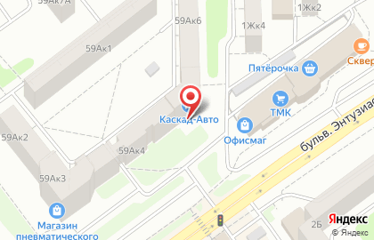Автотехцентр ABS-центр на улице Рылеева на карте