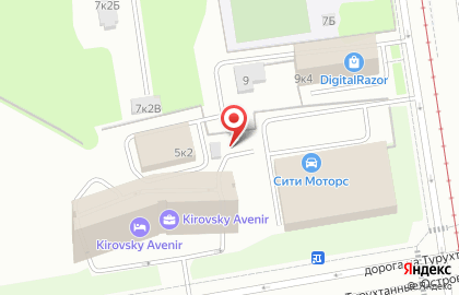 Пульсар на Кронштадтской улице на карте