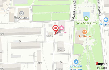 Магазин-пекарня Забава на карте