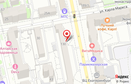 Страховая компания СберСтрахование на улице Мамина-Сибиряка на карте