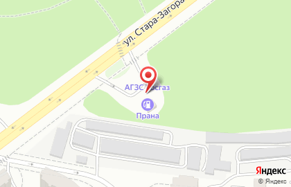 СТО Прана на улице Стара Загора на карте