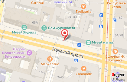 Брассерия Kriek на Невском проспекте на карте