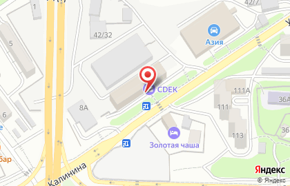 Банкомат Приморье на улице Калинина, 42 на карте