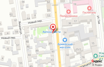 Магазин автозапчастей ГазУазВаз на карте